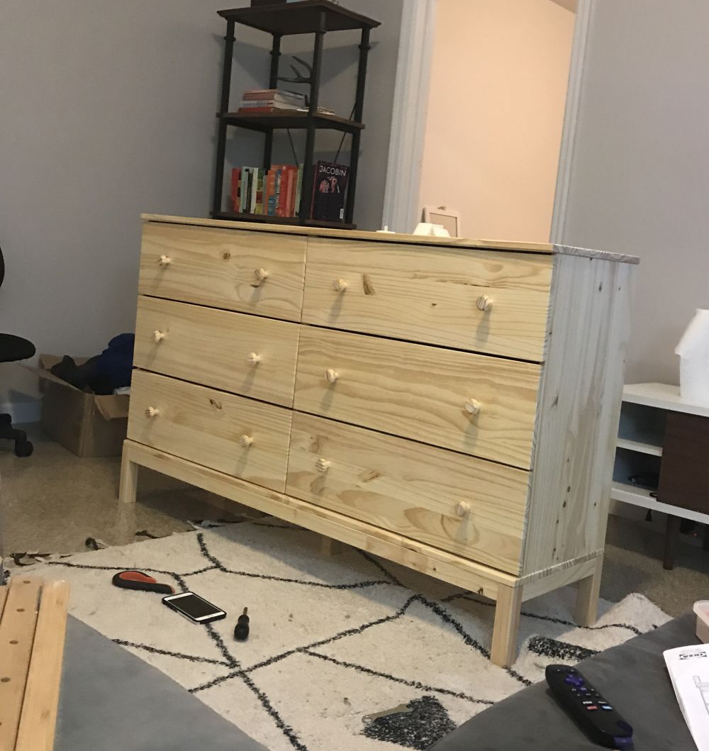 The $179 IKEA Tarva Started as Unfinished Pine