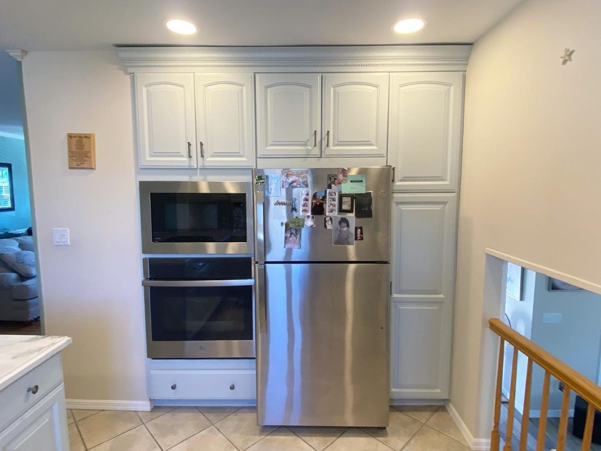 The Appliance Wall Took on a Different Appearance