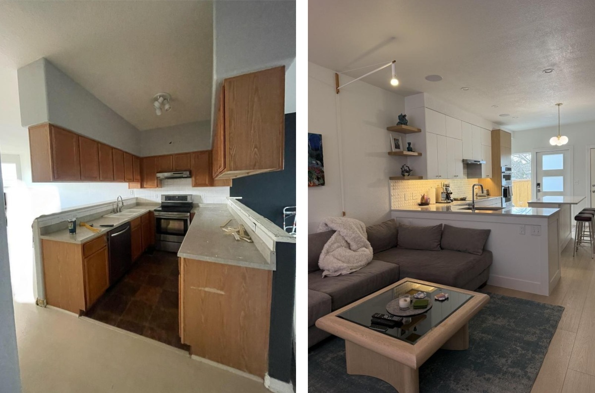 The Before-and-After Shows the Full Change