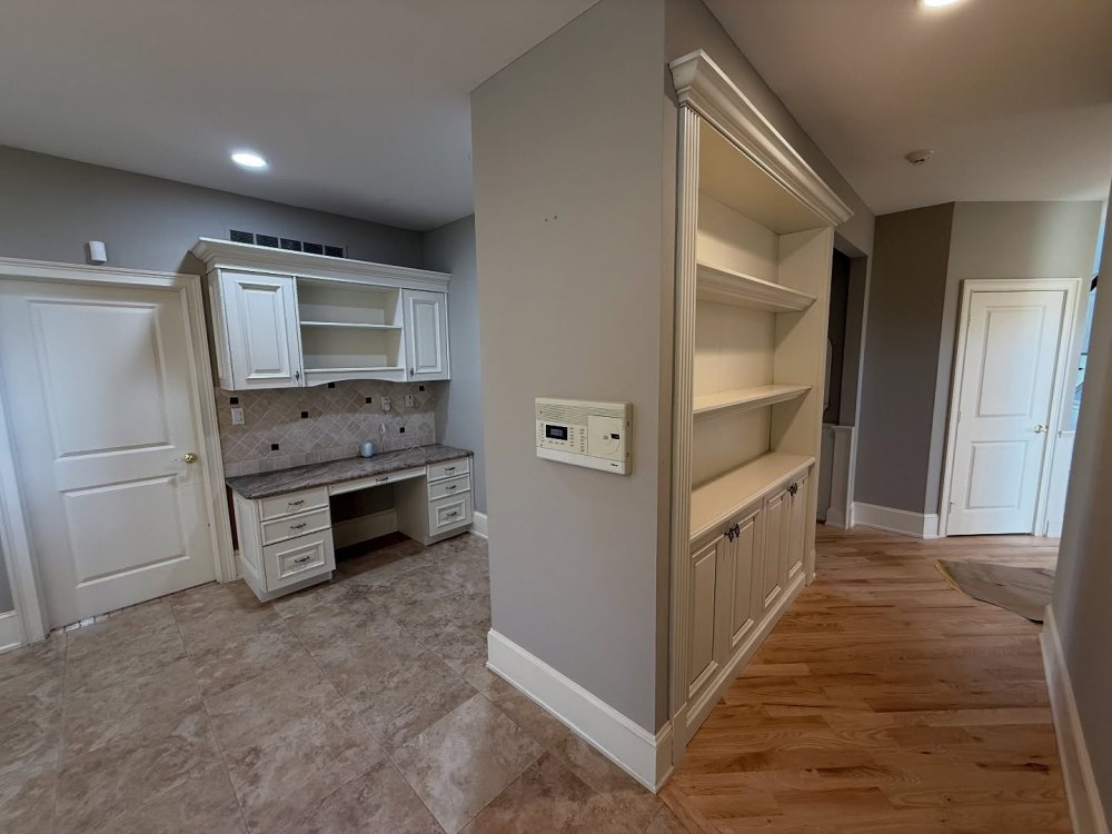 The Built-In Desk Was Included in the Makeover