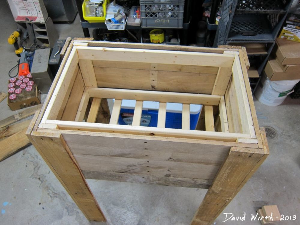 The Cooler Needed Extra Height Inside the Stand