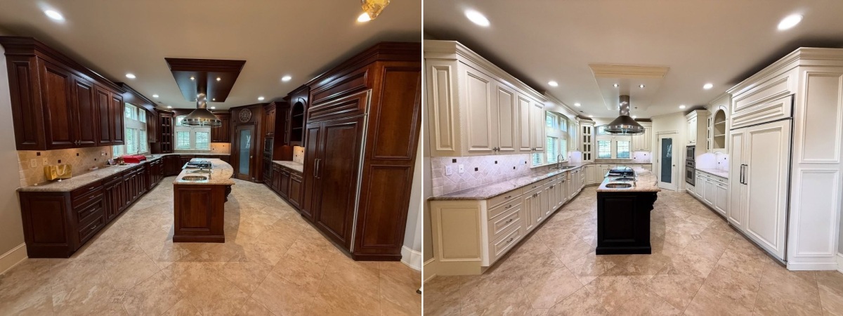 The Finished Kitchen Has More Contrast Without New Countertops