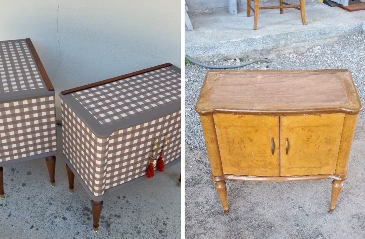 The Finished Pair Keeps Its Wood-Toned Legs