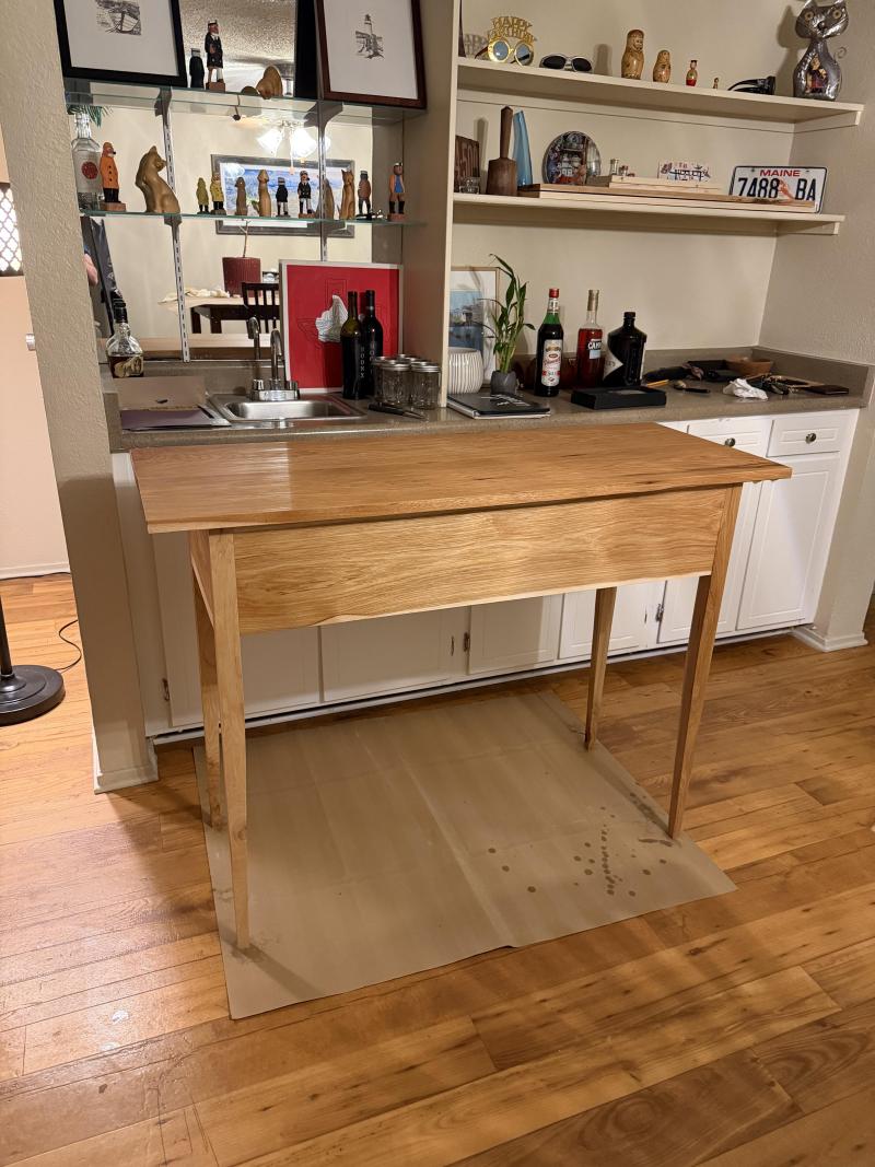 The Finished Piece Keeps Its Furniture Shape