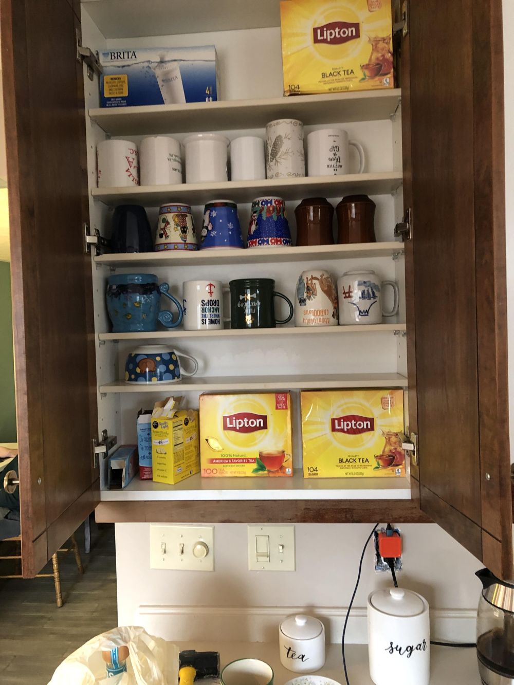 The Kitchen Cabinets Hid More Than Storage