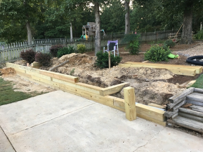 The New Wall Began Taking Shape