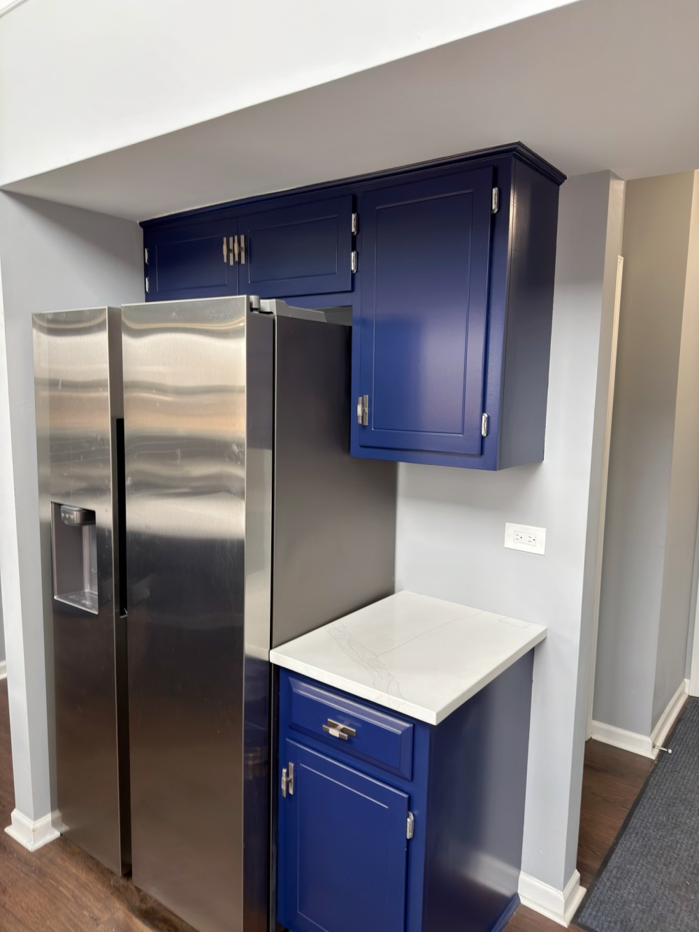 The Refrigerator Wall Was Part of the Transformation