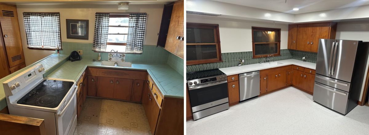 The Remodel Changed the Kitchen Without Erasing the 1950s
