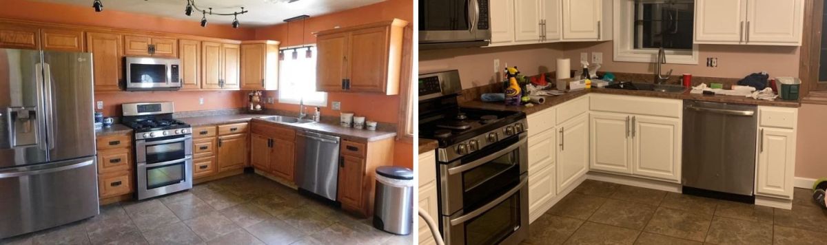 The Same Oak Kitchen Took on a Different Look