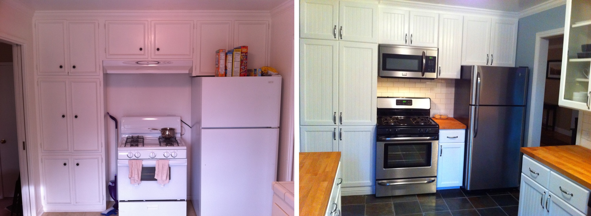 The before-and-after shows what $5,000 changed