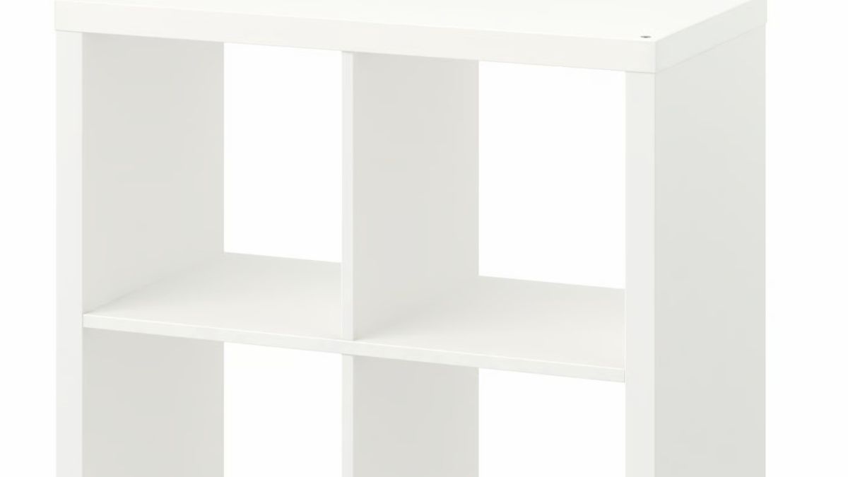 They Joined Three IKEA KALLAX Shelves and Turned Them Into More Than Kitchen Storage