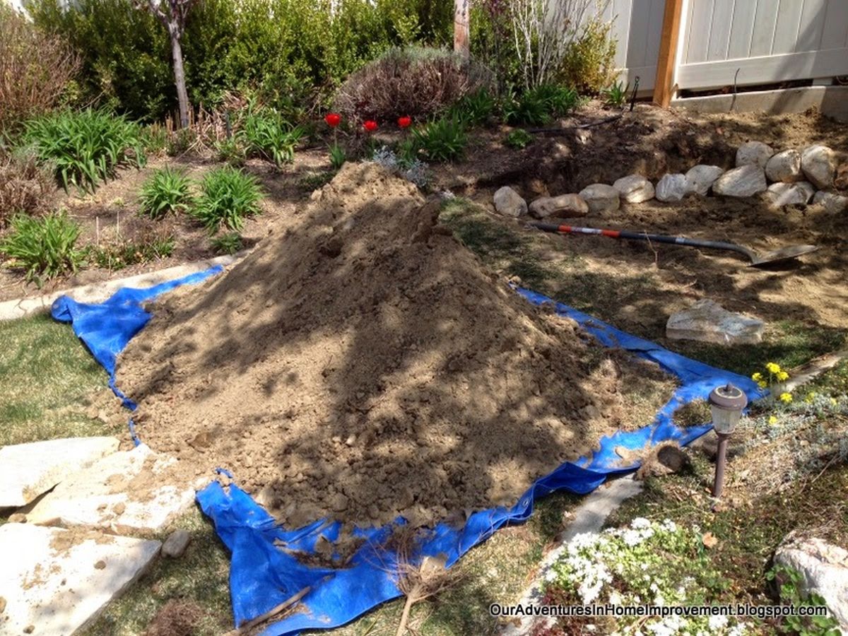 They Removed Almost 5,000 Pounds of Dirt to Give Two Backyard Chairs a Better Place to Sit