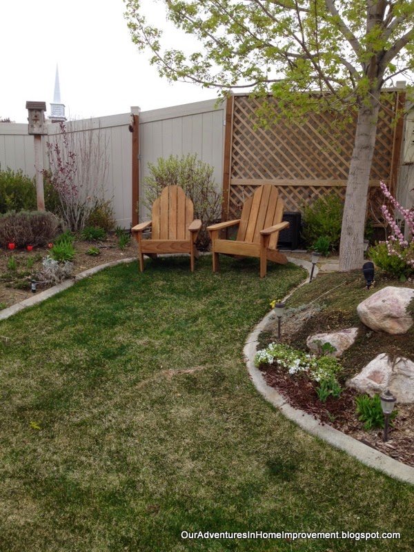 Two Chairs Sat on Grass Before the Digging Began