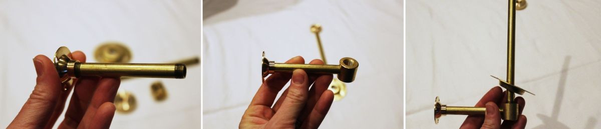 Two Pipes and a Connector Created the Shape