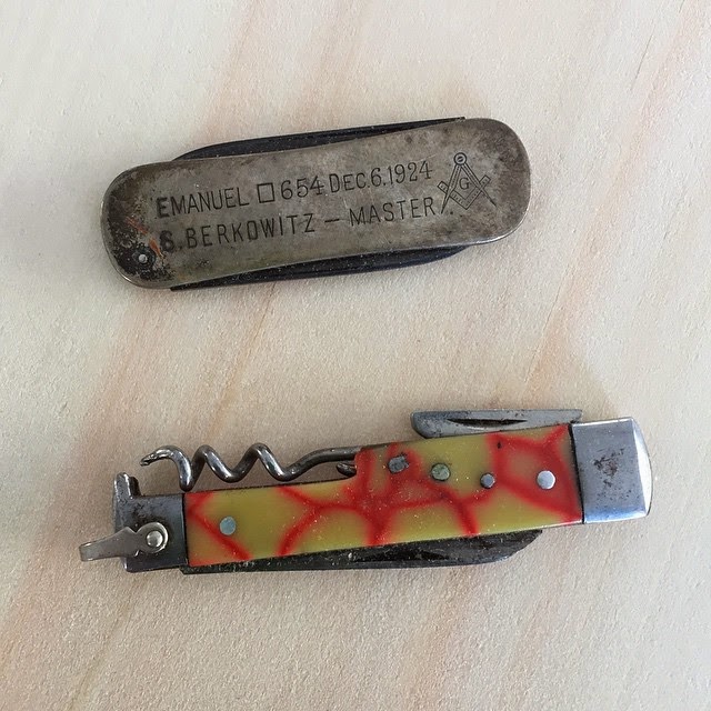 Two Pocket Knives Were Hidden Inside the Drawers