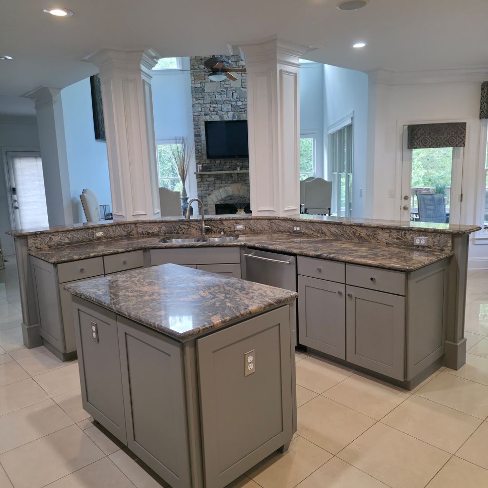island received the same Dovetail finish