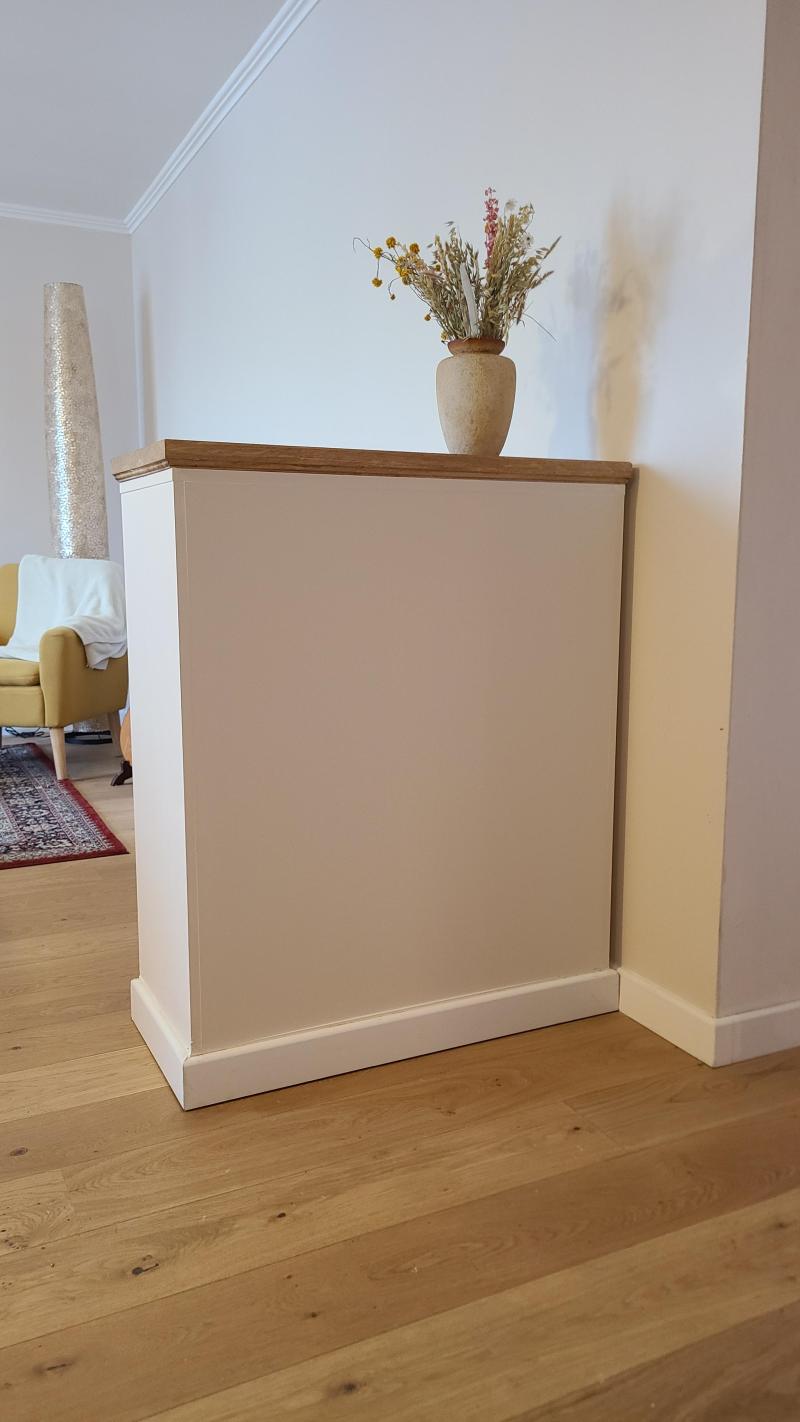rear face has no visible shelving or cabinet doors.