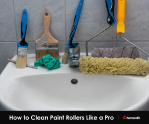 It’s Okay to Wash and Reuse Paint Rollers—How to Do It