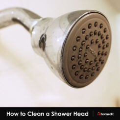 How to Clean a Shower Head