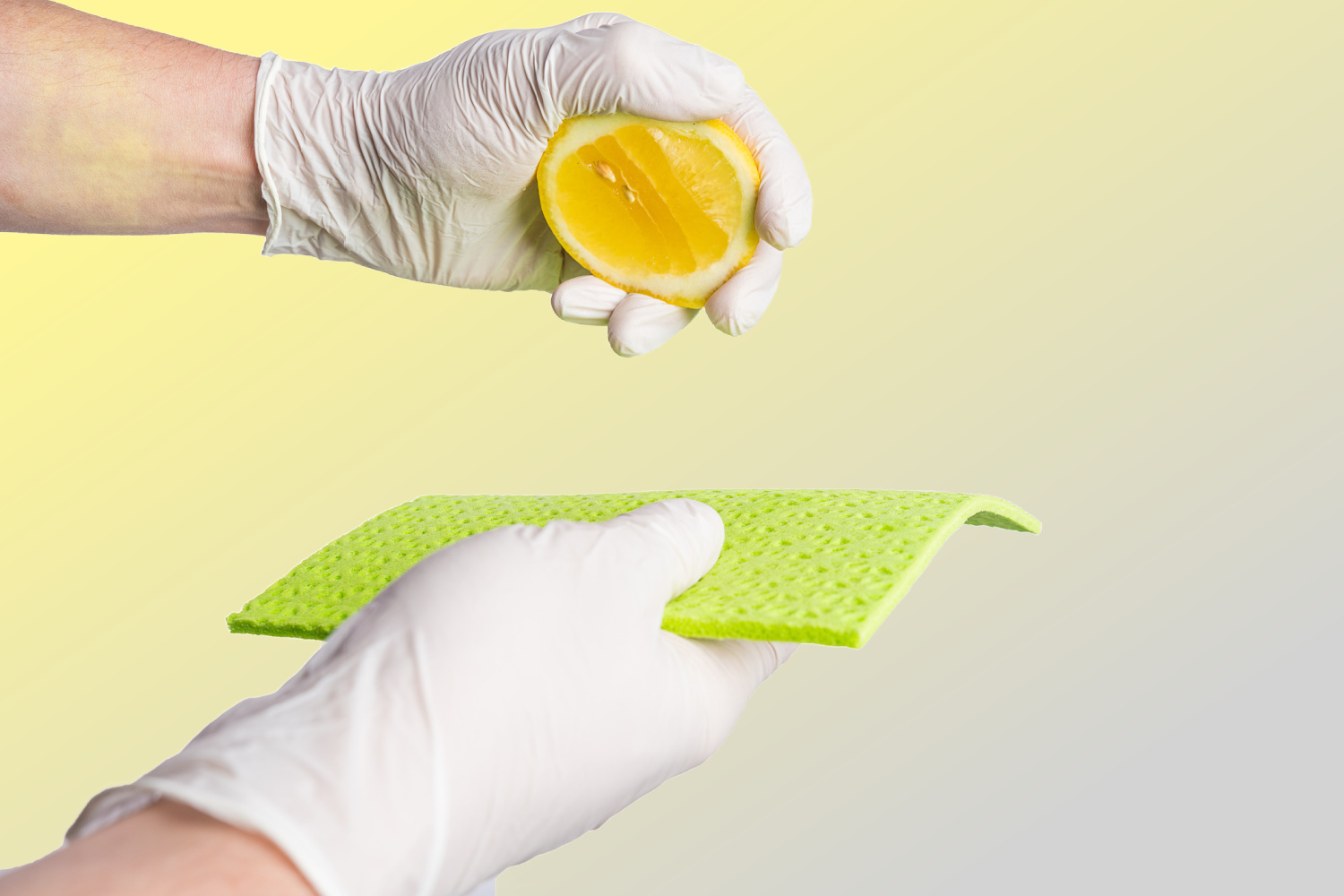 cleaning with lemon juice