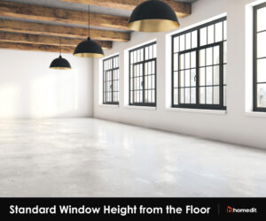 Standard Window Height from the Floor