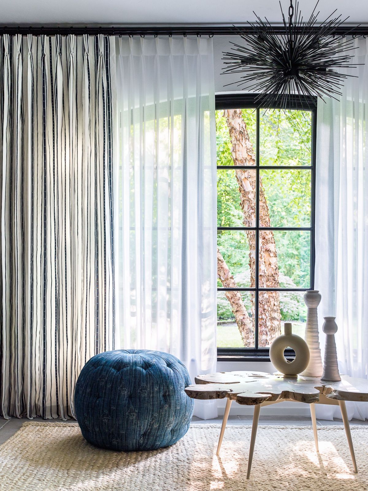 Contemporary curtains store window treatments