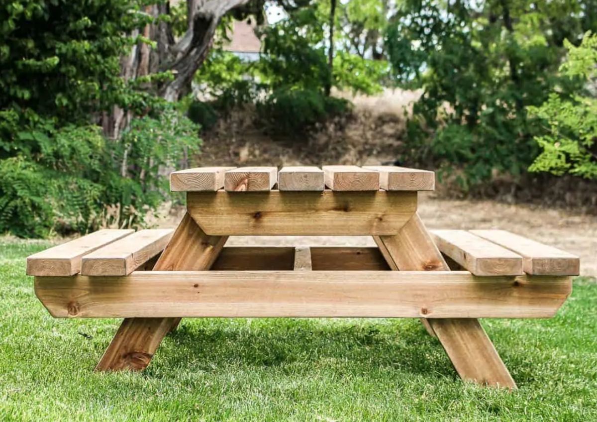 How to Build a 3/4 Size Folding Picnic Table for the Kids Build