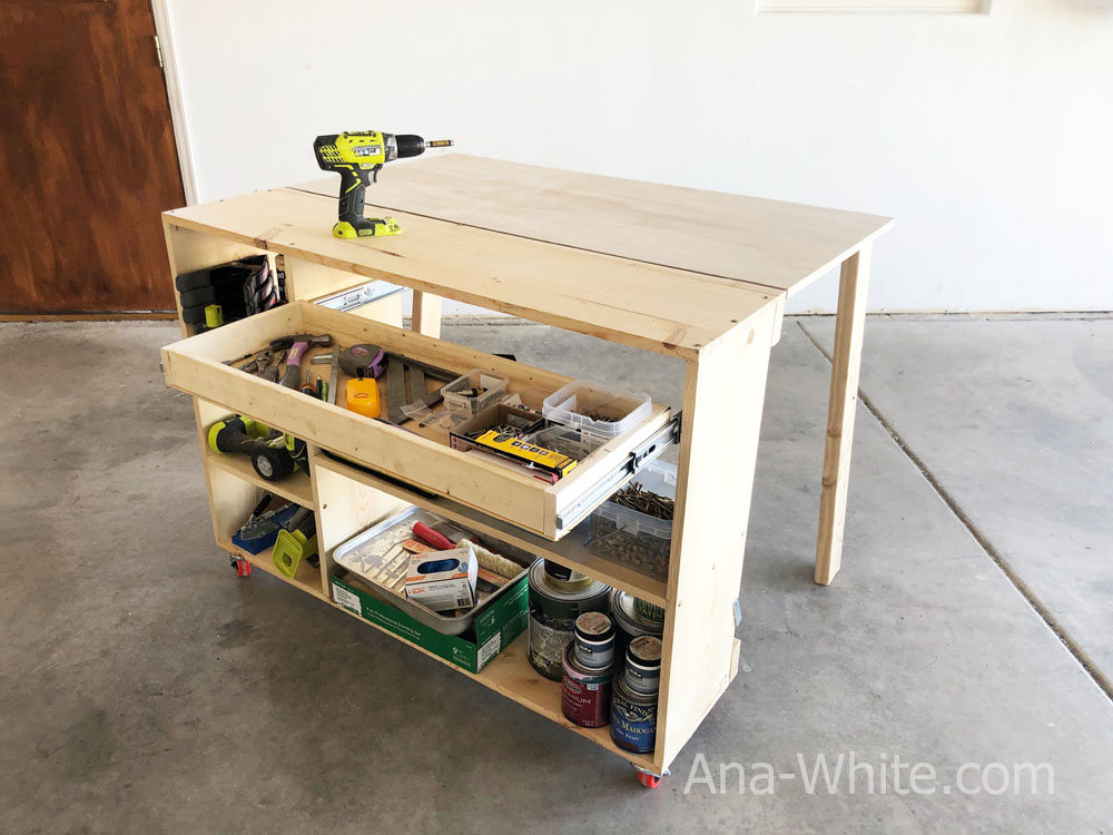 15 Free Workbench Plans and DIY Designs